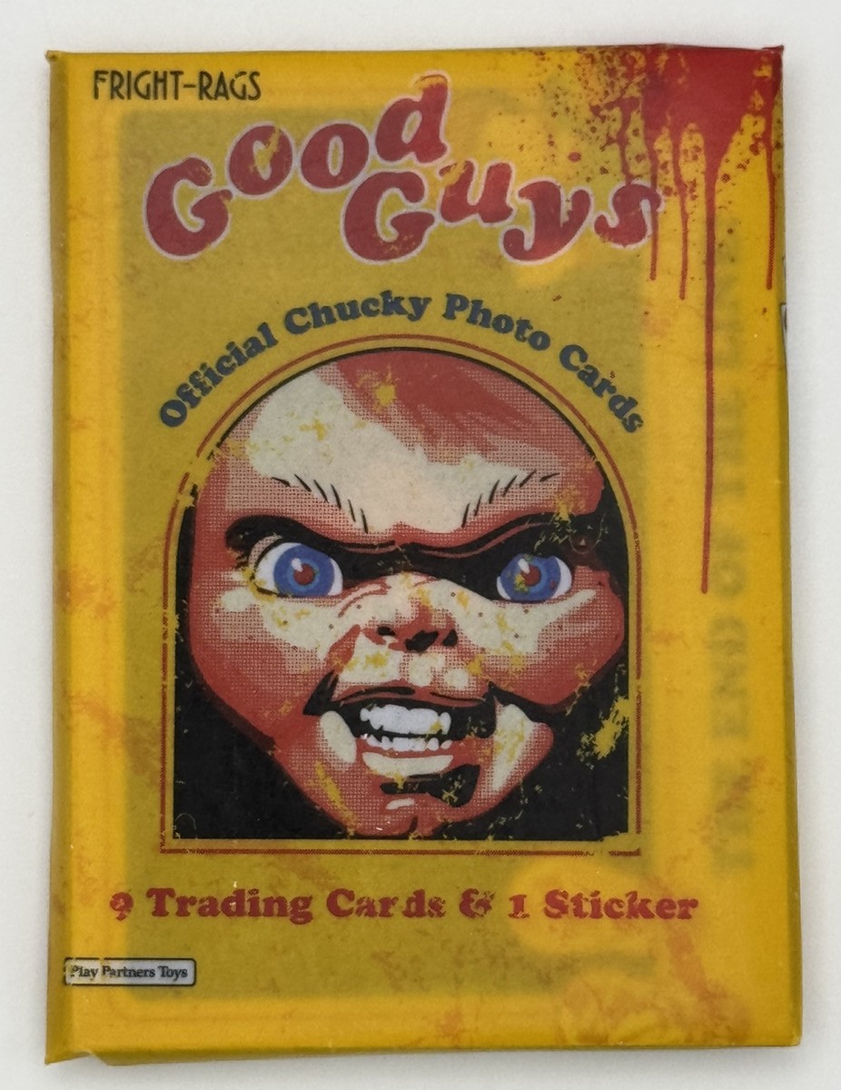 2018 Fright Rags GOOD GUYS One Factory Sealed Wax Pack Chucky