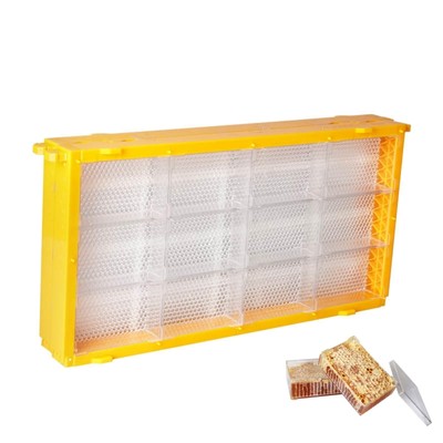 Benefitbee Beehive Frames Kit 2 Pack Honey Comb with Honeycomb... 