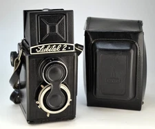 FULLY SERVICED! EXPORT USSR LOMO Lubitel-2 6x6 MEDIUM FORMAT CAMERA (05)