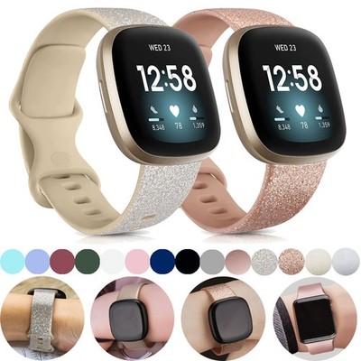 Silikonarmband für Fitbit Versa 4 3 Sense 1 2 Sportarmband Uhrenarmband