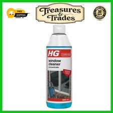 Pro Streak-Free Window Cleaner Concentrate Solution 2 x 500ml Pro-Grade Formula