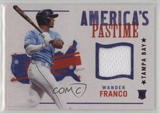 2022 Panini Chronicles America's Pastime Swatches Red Wander Franco #APS-WF 0x1