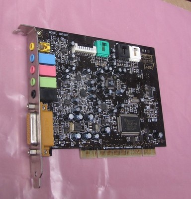 Creative Labs Sound Blaster Live! SB0200 PCI 5.1 Digital Audio Sound Card