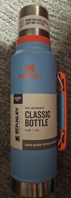 NEW Stanley  Pool  (Blue Orange Silver) Classic Legendary Bottle 1.5 QT 1.4 L