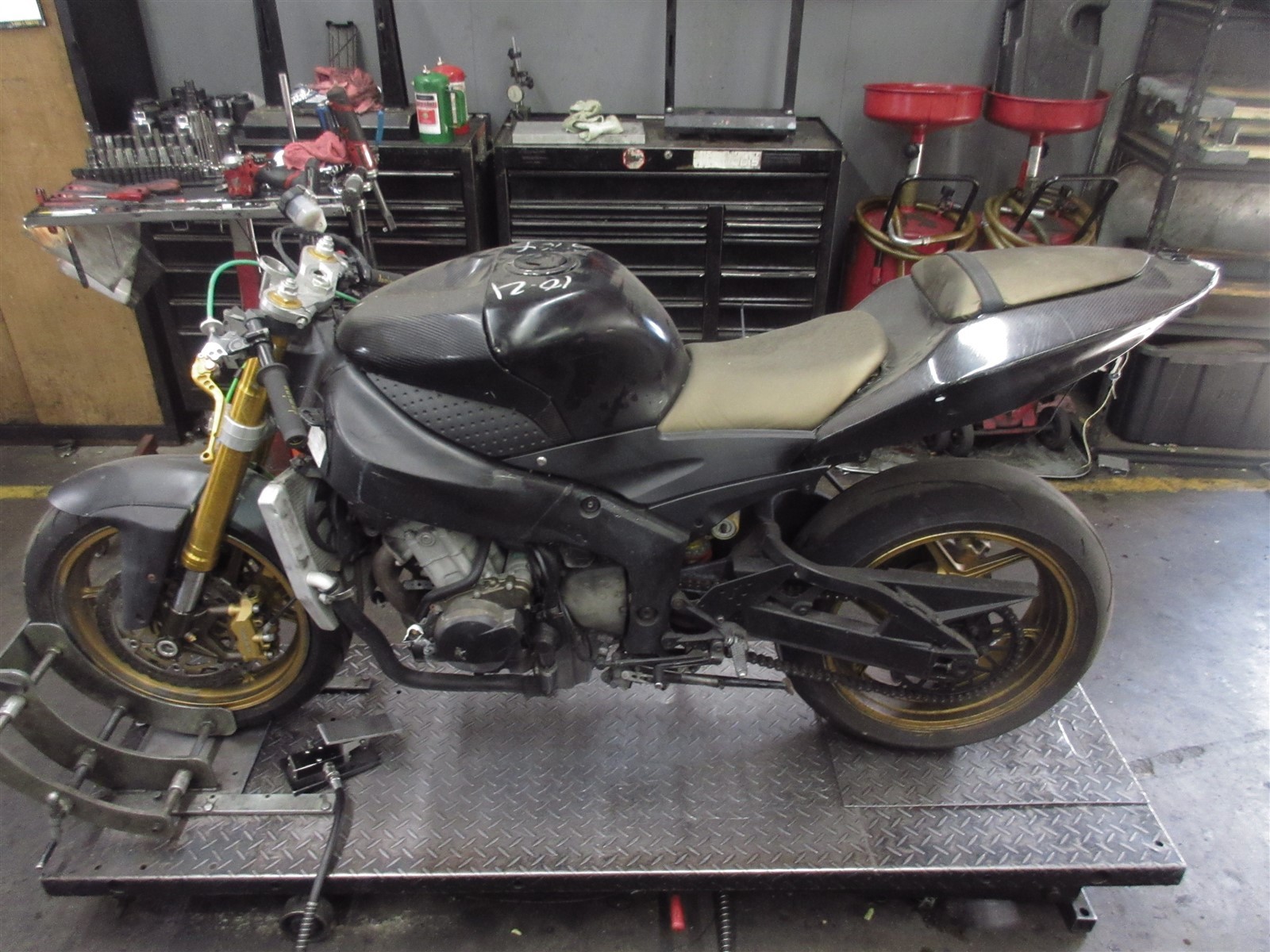 2006 05-06 Kawasaki ZX6R Ninja 636 ZX636 CRG Clutch Lever Left Side