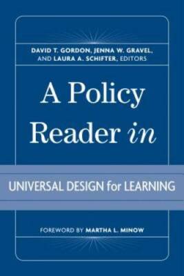 A Policy Reader in Universal Design for Learning - Paperback - GOOD