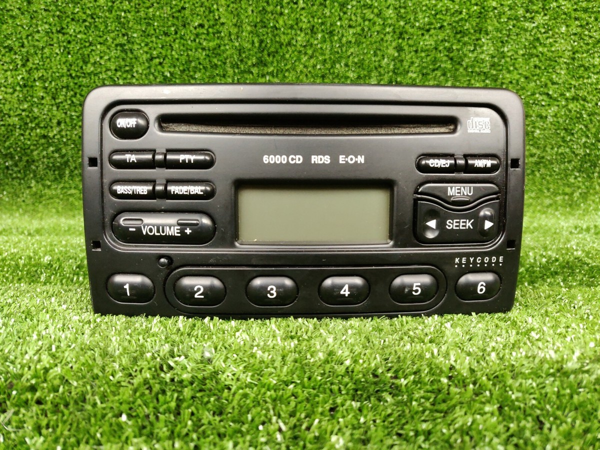 Ford 6000 Cd Original Radio 97ap-18c815-ac 97ap18c815ac 6000 Cd