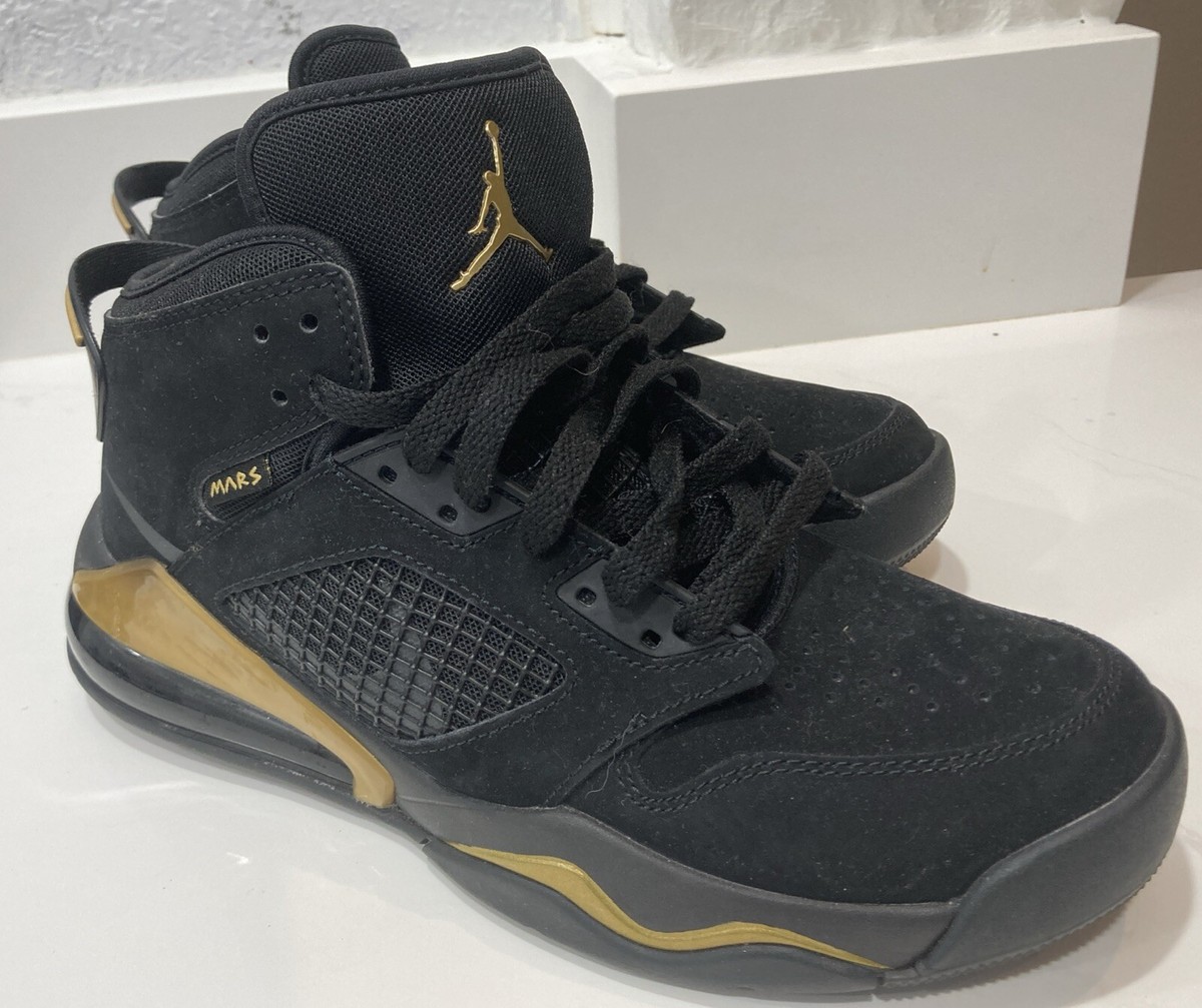 Nike Air Jordan MARS 270 Black & Gold Youth Size 6.5 | eBay