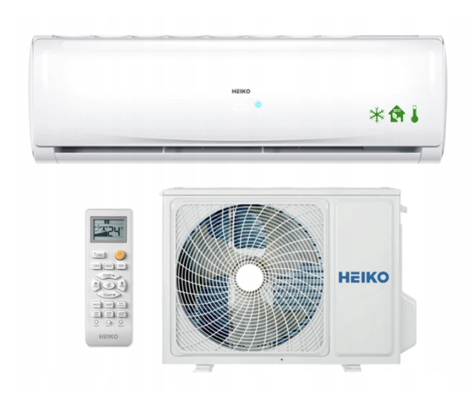 Split Klimaanlage 9000 BTU Klimagerät Inventer Klima WLAN R32 2,6 kW Splitgerät - Bild 3 von 4