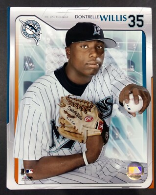 DONTRELLE WILLIS 2005 Studio Series 8X10 Photo FLORIDA