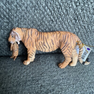 Papo Tigress With Cub Animal Figure 50118 Tiger  
