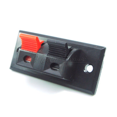 5 x 2 Way Push Release Connector Plate Amplifier Speaker Terminal Strip Block