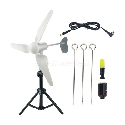 50W 1-24V High-End Micro Wind Generator Kit Portable Wind Turbine Generator  OM | eBay