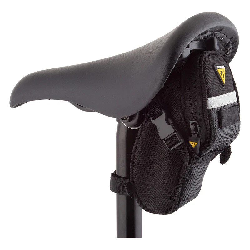 Topeak Aero Wedge Micro XS Saddle Bag Black Reflective Seat Seatpost Pack