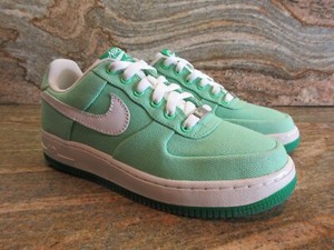 2007 Nike Air Force 1 Low Canvas Sample SZ 7 Tourmaline Lucky Green  318636-311 | eBay