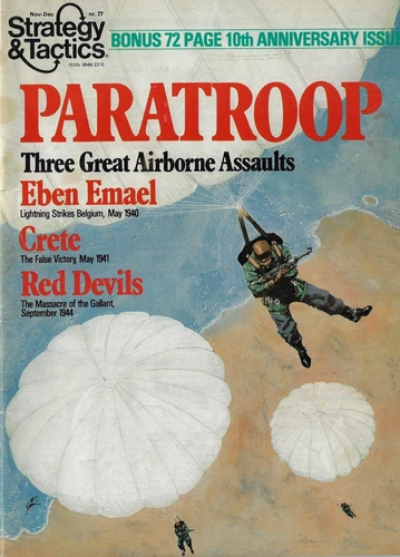 Strategy & Tactics S&T #77 Paratroop 3 Airborne Assault Games Unpunched