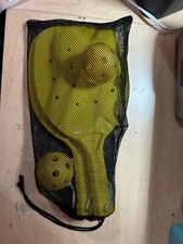 Pickle Ball 2 Paddles and 2 Balls in Mesh Bag New In Package