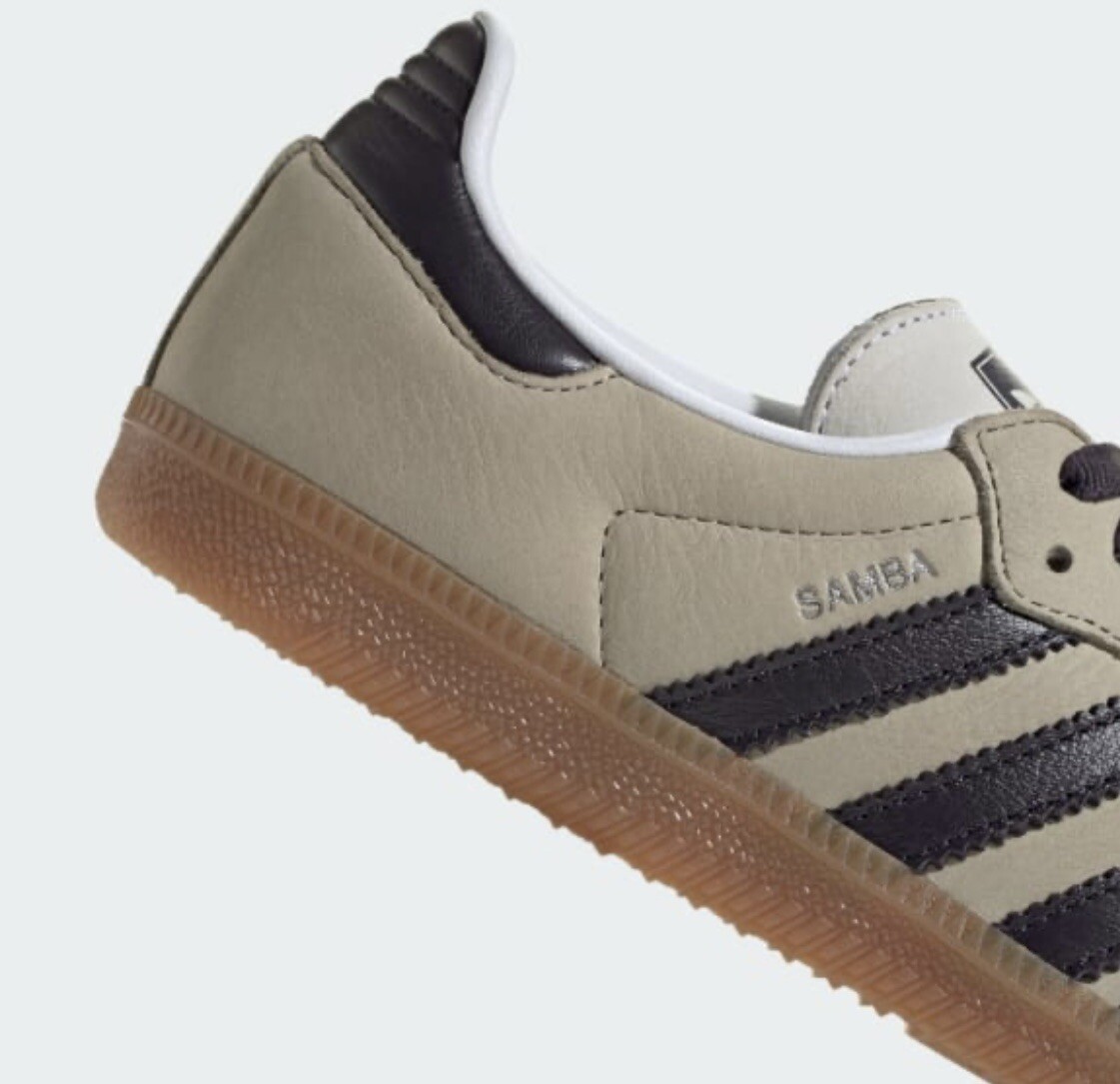 adidas Originals Samba OG Putty Grey Black W Sizes 6 8.5 9.5