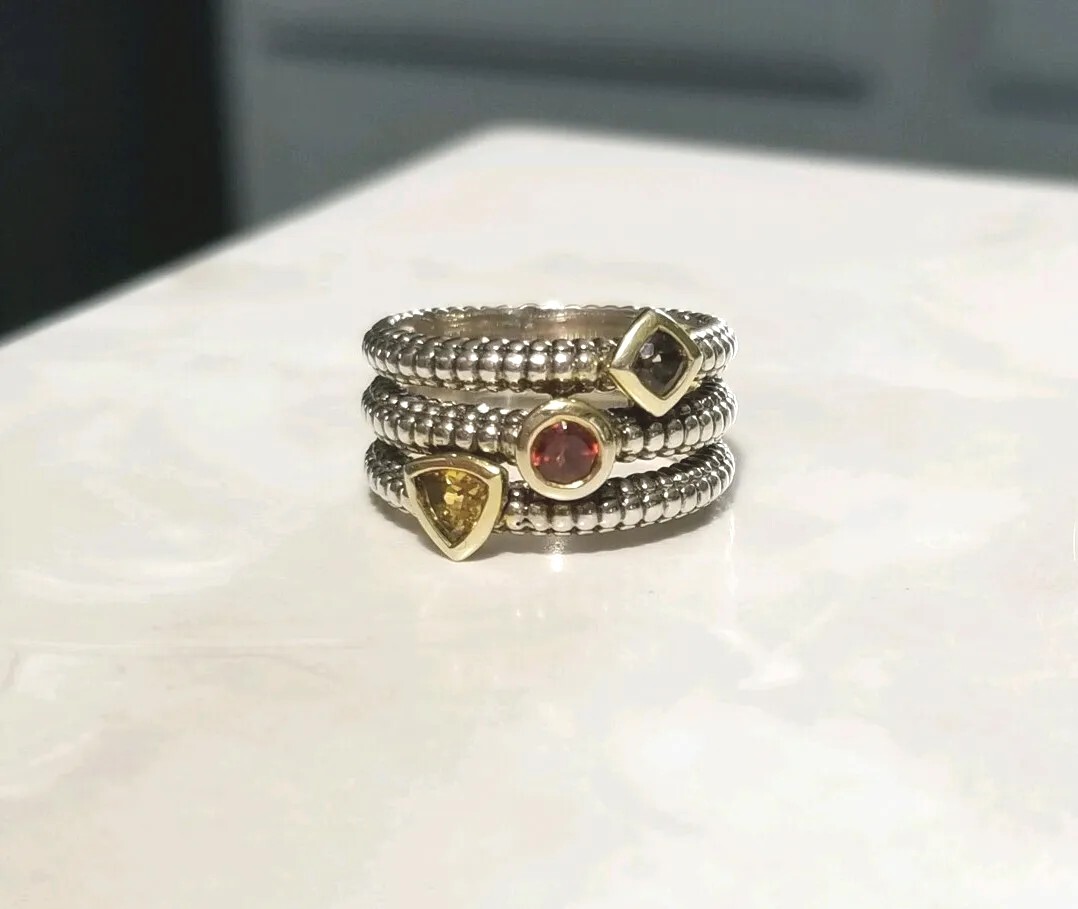 Ross-Simons 0.50 Ct Diamond Flower Bypass Ring - 18kt Gold Over Sterling