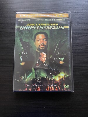 Ghosts of Mars (DVD, 2001) Special Edition -John Carpenter, Ice Cube BRAND NEW!!