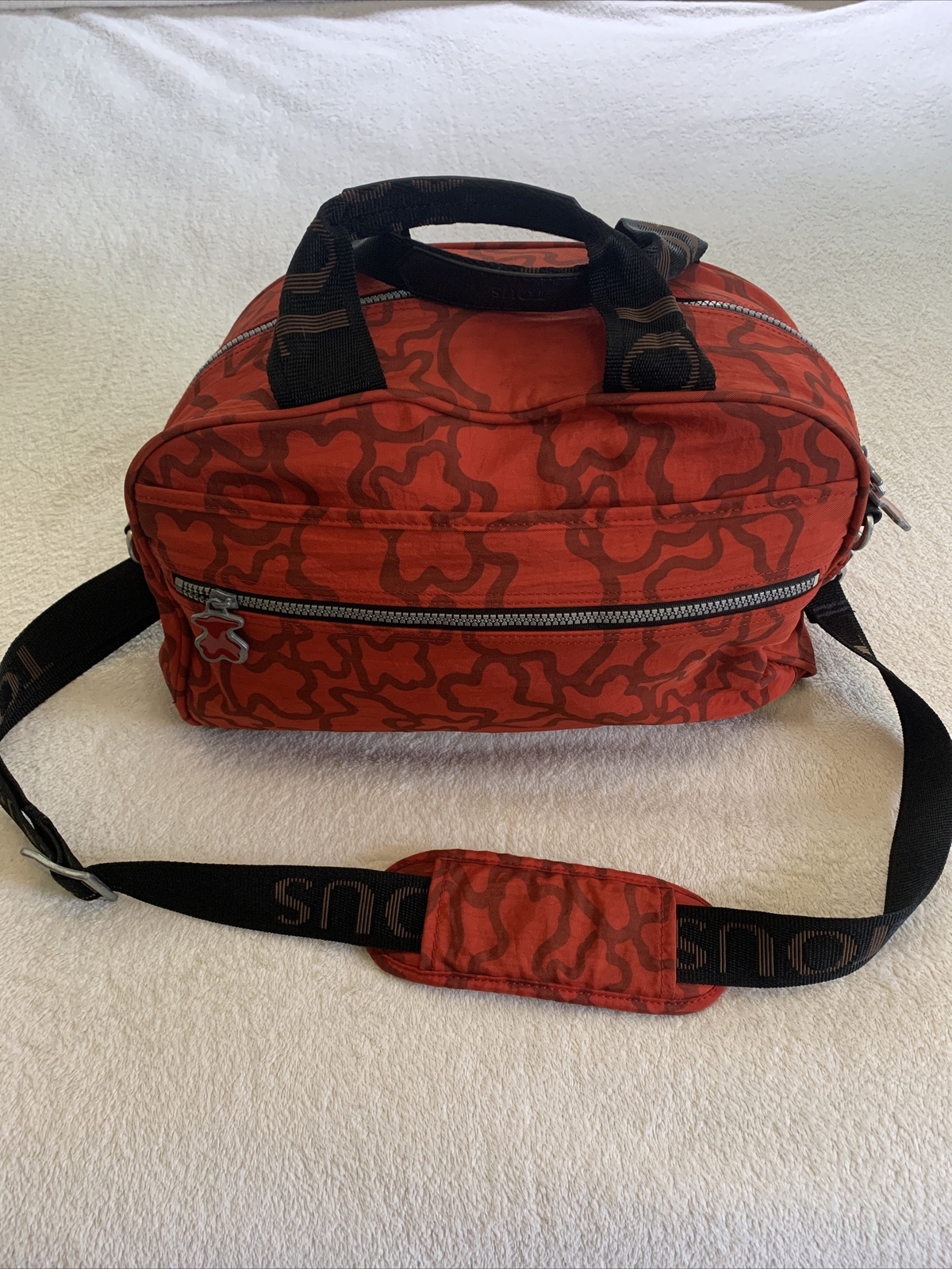 TOUS Signature Messenger Crossbody Shoulder Briefcas… Gem