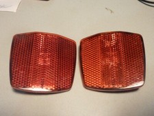 2 vintage raleigh peugeot touring Bike Brite Eyes catadioptre velo