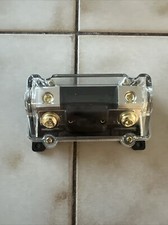 Car Stereo Audio Inline ANL Fuse Holder 0 2 4 Gauge In/Out