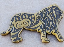 Geoswag C P Club Sept 2023 Geocoin  Pin - King Of Beasts - Activated, Adoptable