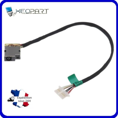DC Jack Connecteur Alimentation Pour HP 15 Series 15-DA 15-DB Ligne 5cm - Informatique