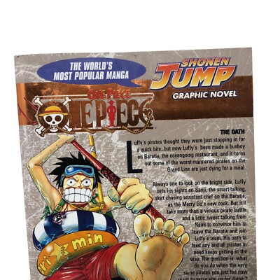 One Piece Vol 6 Gold Foil Cover First Print Manga English The Oath