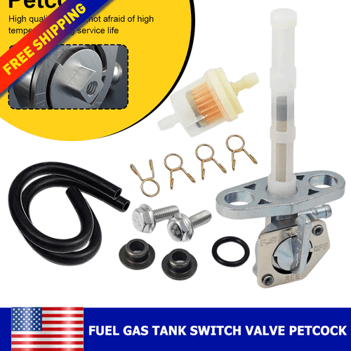 Fuel Petcock Oil Gas Valve Filter Fuel For Honda XR/ CRF50 70 80 100 150 Parts A - Afbeelding 8 van 9