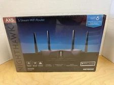 NETGEAR Nighthawk WiFi 6 Router (RAX43) AX4200 Wireless Speed | Sealed