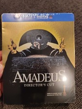 AMADEUS Blu-ray Steelbook Region-Free Import Limited Edition PLS READ DAMAGED