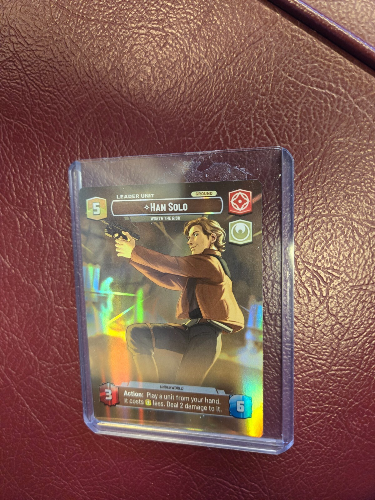 Star Wars Unlimited - Han Solo - Worth the Risk (Showcase) Shadows of the Galaxy