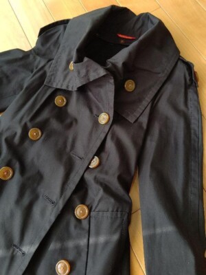 Vivienne Westwood RED LABEL Trench Coat Black Size 1 Used | eBay