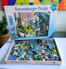 Ravensburger Dragon Rider Childrens Puzzle 100 Pieces Complete No 108763