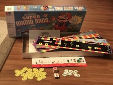Nintendo Super Mario Brothers board game 1988 Milton Bradley Nearly