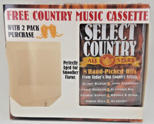 Vintage 1995 Select Country Music Cassette With 8 Tunes from Various Artists