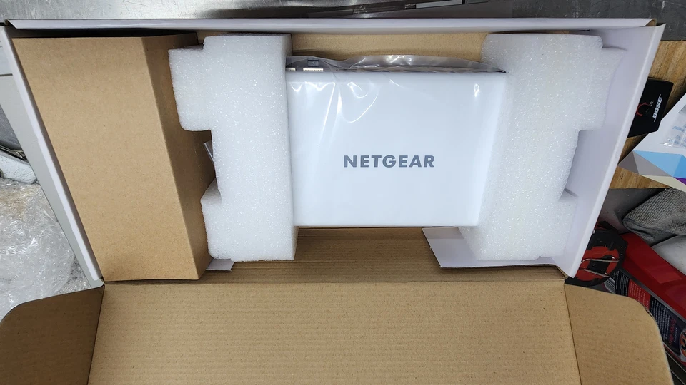 NETGEAR 8-Port 2 SFP Port Gigabit Ethernet Smart Managed Pro VIZN Switch (GC110) - Image 3 of 4