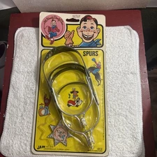 1987 Ja-RU Inc. It’s Howdy duty time Spurs and a star Brand, New, In Package