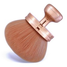 Extra Large Body Make Up Brush Self Tanning for Face, 3 Large, Gold