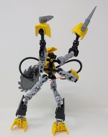 Lego Hero Factory 7168 DUNKAN BULK & 6229 XT4:  Complete Figures