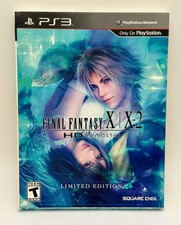 Final Fantasy X/X-2 HD Remaster Limited Ed (Sony PlayStation 3, 2014) Complete