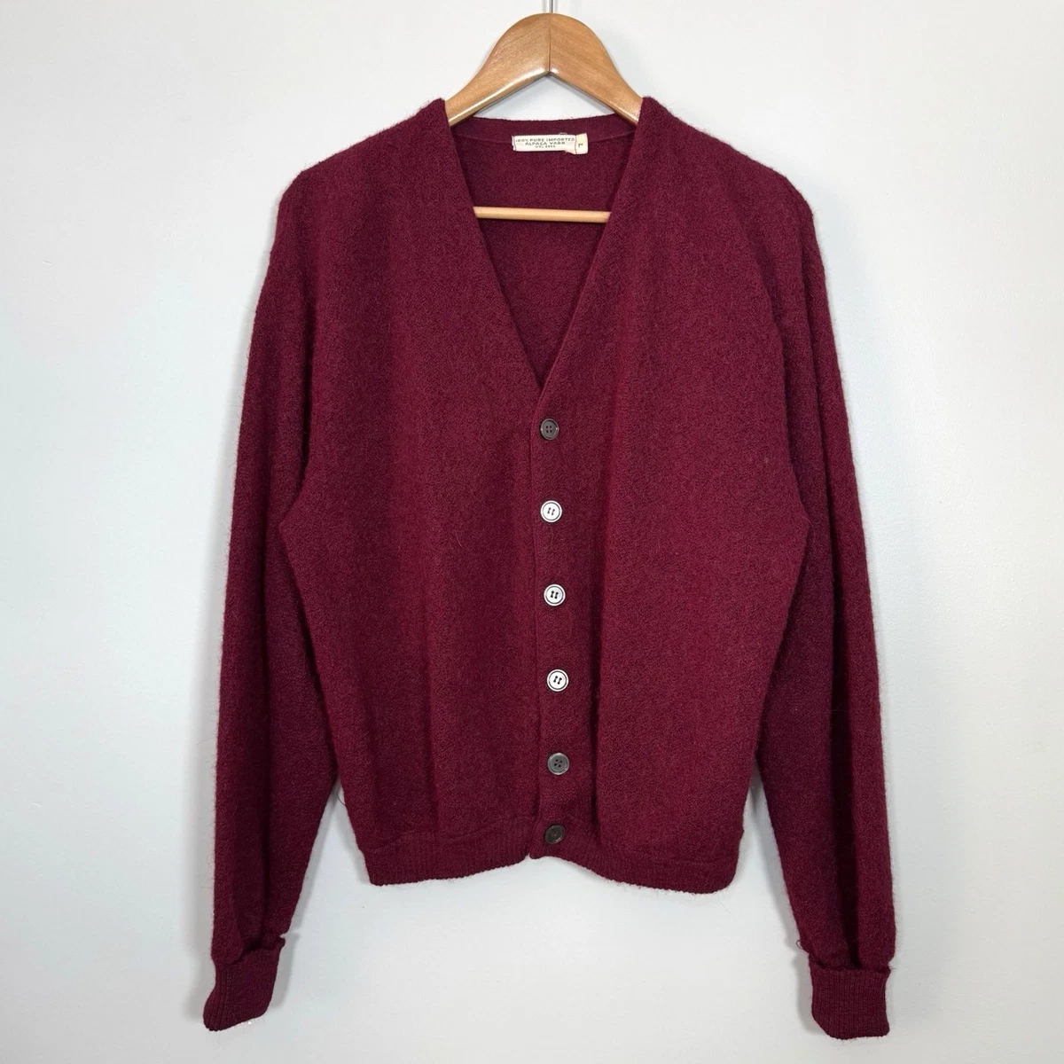 Vintage Alpaca Cardigan In Men's Vintage Sweaters for sale | eBay