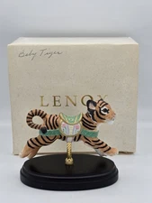 Vtg Baby Tiger Lenox Carousel Babies Collection Limited Edition Figurine 1995