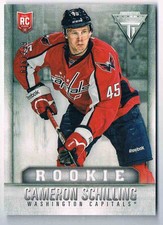 2013-14 TITANIUM CAMERON SCHILLING ROOKIE 016/999 WASHINGTON CAPITALS #158
