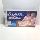Vintage Milton Bradley 1989 Scrabble for Juniors Crossword Board Game Complete