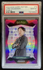 2024 Kakawow Phantom Harry Potter Lord Voldemort Purple #/135 PSA 10 GEM MINT