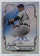 2019 Bowman Sterling Prospect Refractor 41/150 Franklin Perez #BSPA-FP Auto 4f5