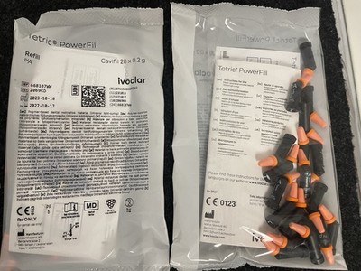 Ivoclar Tetric IVA Power Fill Füllungsmaterial Cavifil Zahnarzt Dental Neu.5 Pkg